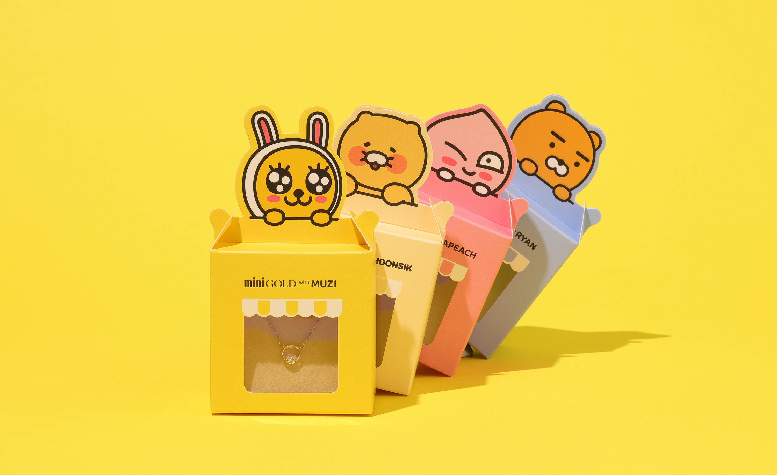 miniGOLD Kakao Friends Collaboration Package