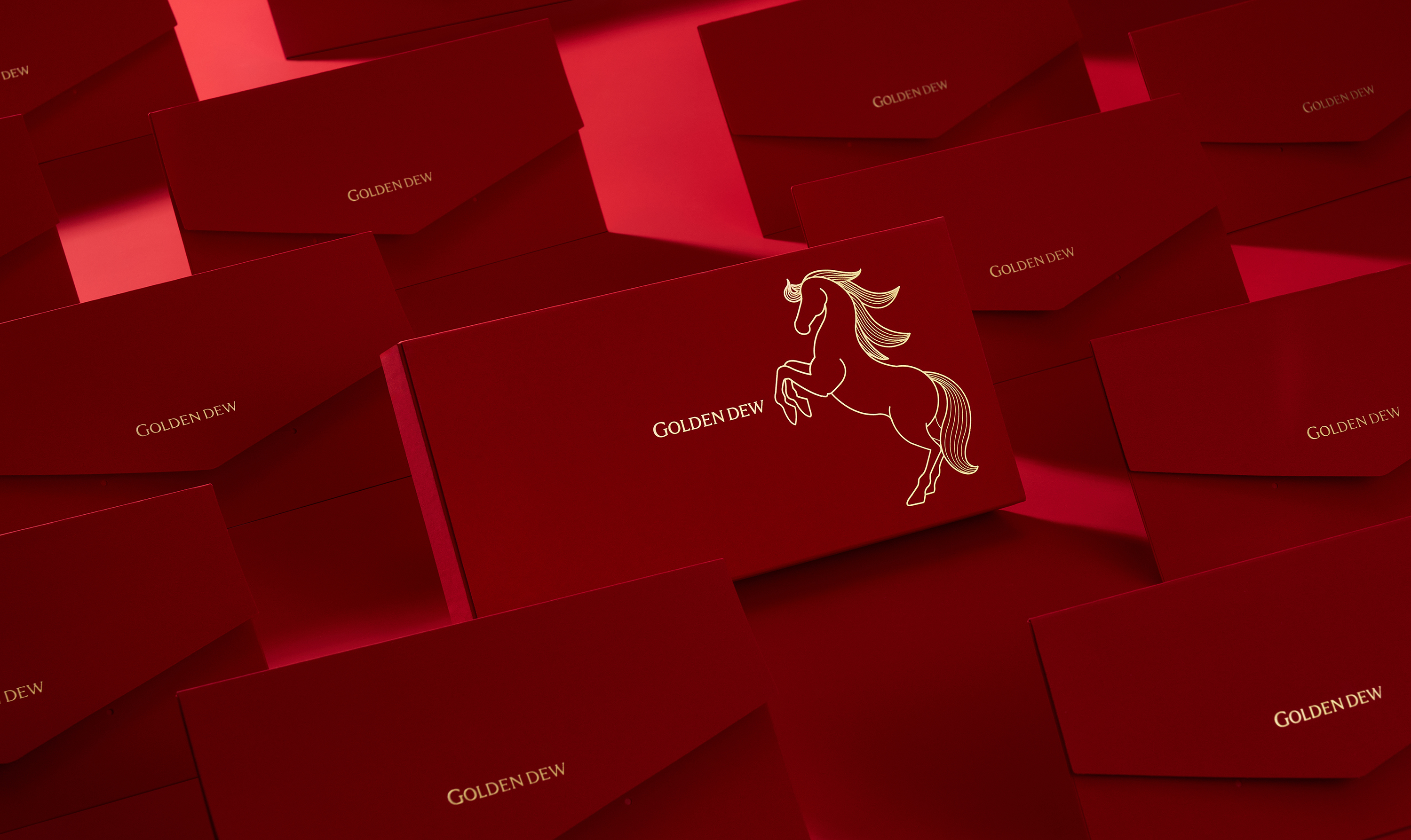 GOLDEN DEW Celebration Envelope Set